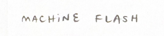 machine flash